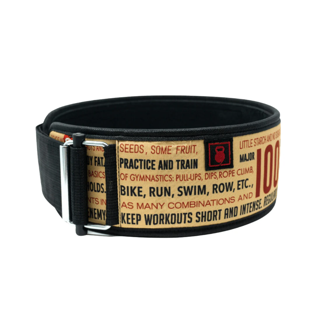 100 Words 4" Weightlifting Belt - Image 3