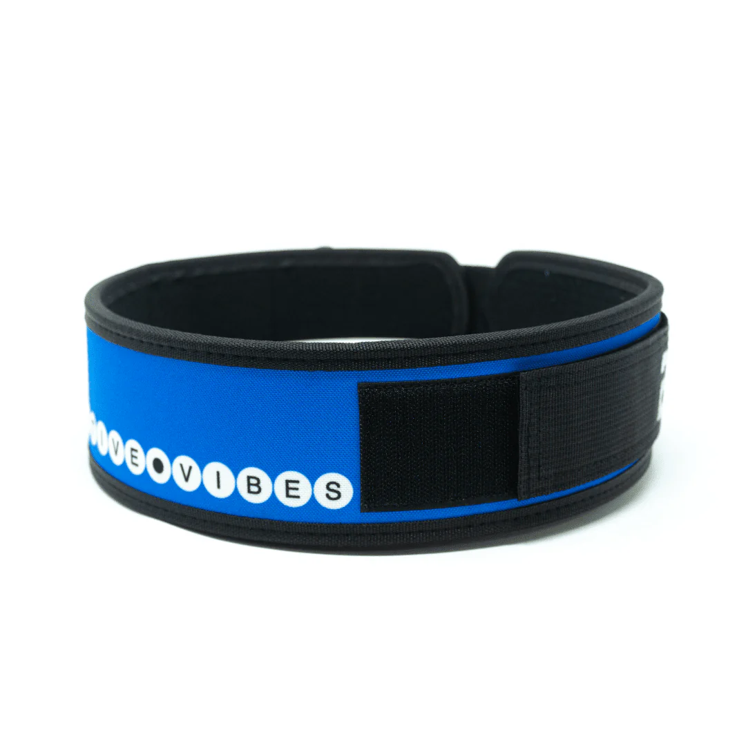 3" Petite Positive Vibes by Alexis Raptis Weightlifting Belt - Image 4