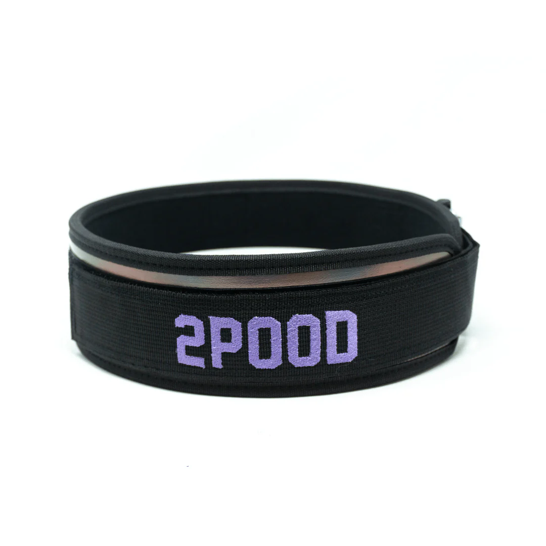 3" Petite Ultraviolet by Mattie Rogers Weightlifting Belt - Image 3