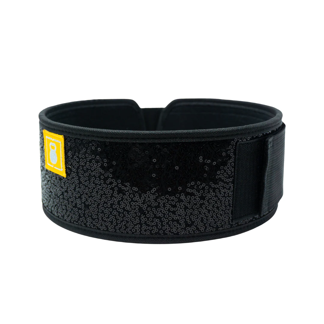 Black Magic (Sparkle) 4" Weightlifting Belt - Image 5