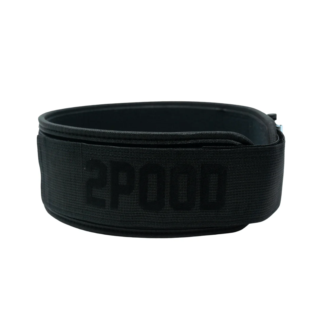 Black Velcro Patch 4" Weightlifting Belt - Image 4