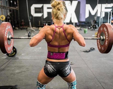 Bombshell (sparkle) 4" Weightlifting Belt - Image 5