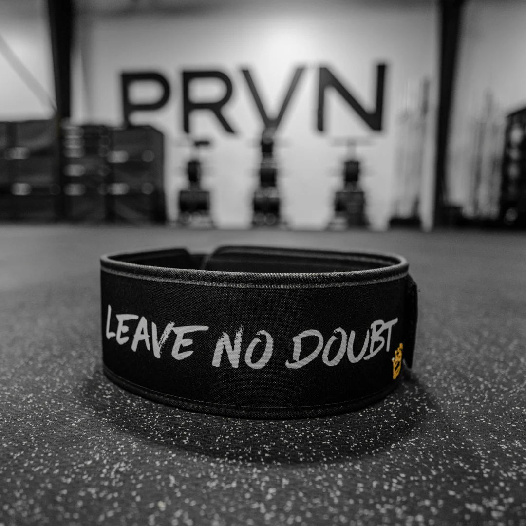 Leave No Doubt by PRVN 4" Weightlifting Belt - Image 9