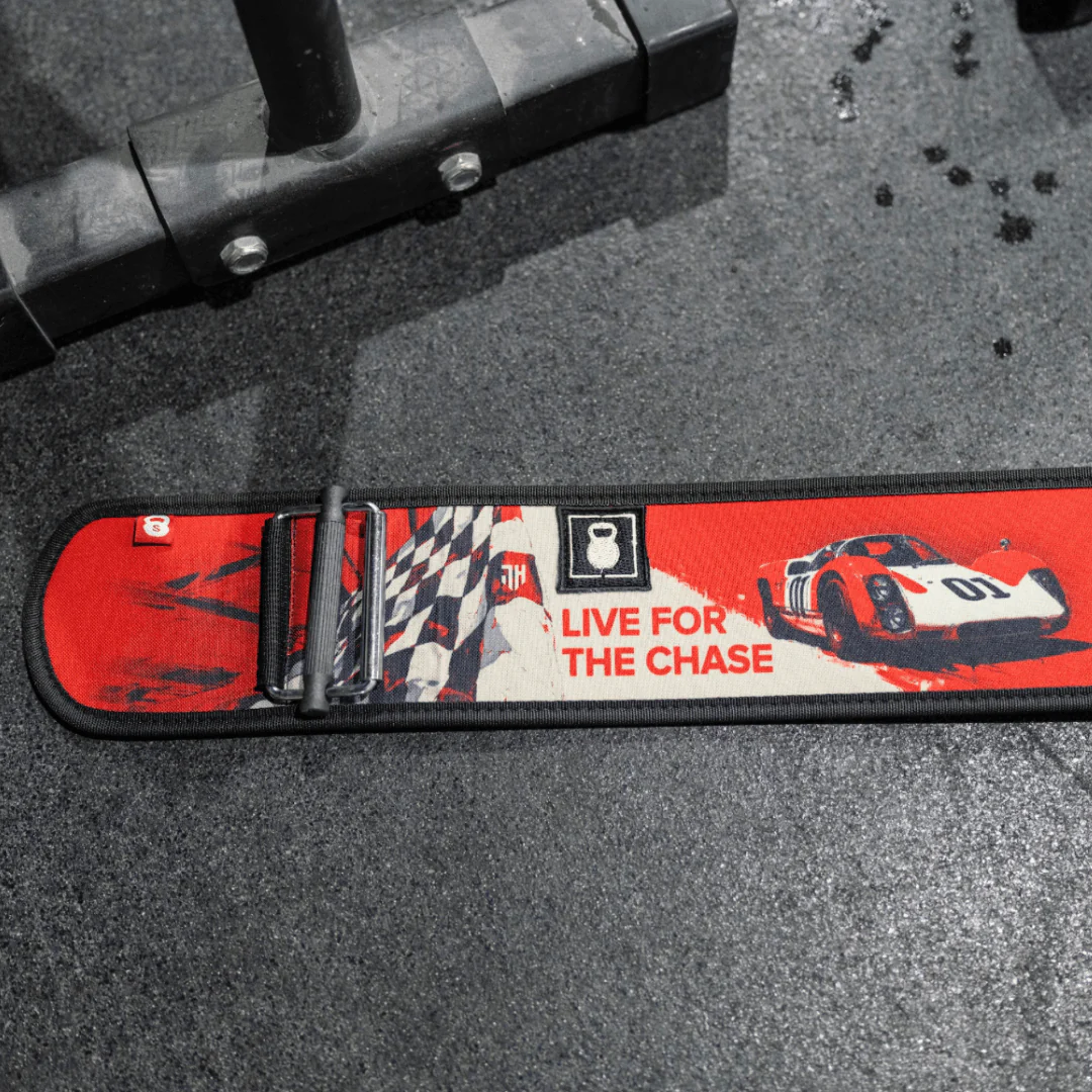Live For The Chase by Jayson Hopper 4" Weightlifting Belt - Image 11
