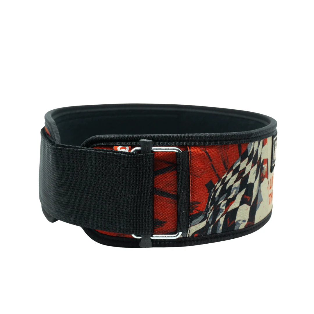 Live For The Chase by Jayson Hopper 4" Weightlifting Belt - Image 6