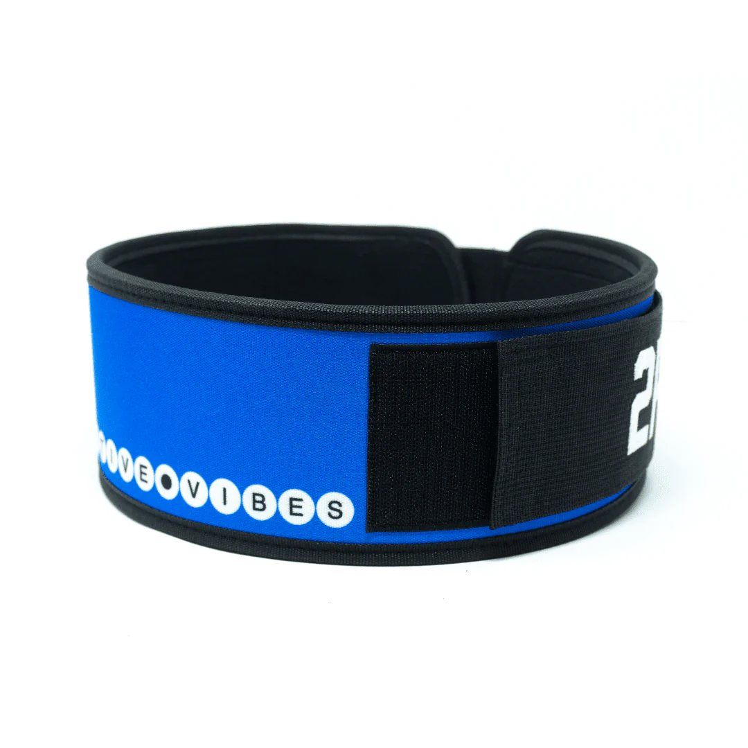 Positive Vibes by Alexis Raptis 4" Weightlifting Belt - Image 3