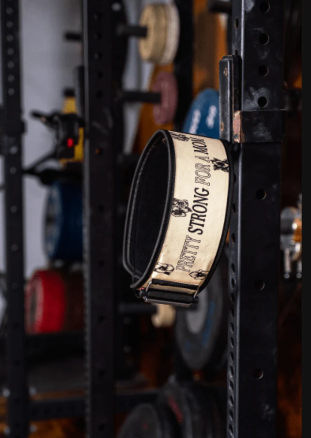 Pretty Strong for a Mom by Arielle Loewen 4" Weightlifting Belt - Image 10