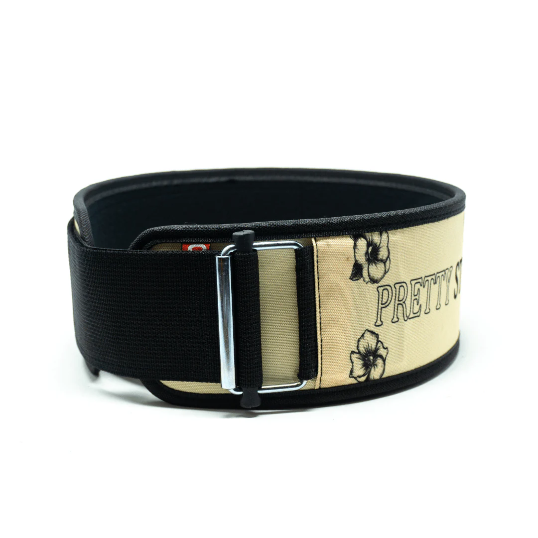 Pretty Strong for a Mom by Arielle Loewen 4" Weightlifting Belt - Image 4