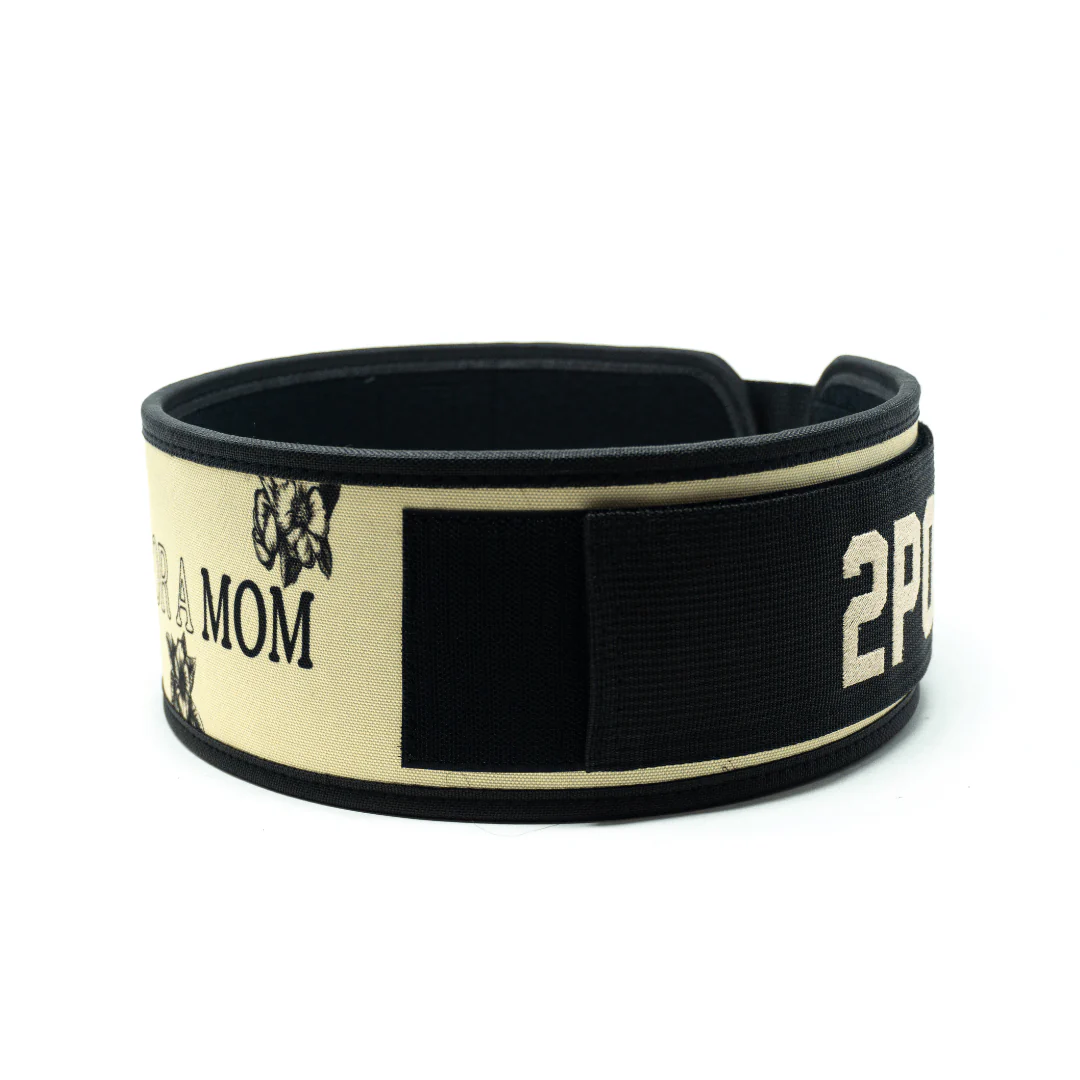 Pretty Strong for a Mom by Arielle Loewen 4" Weightlifting Belt - Image 5
