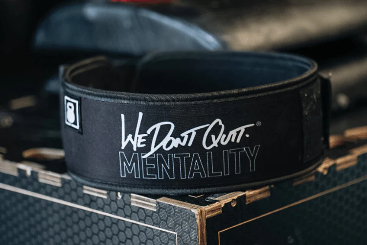 We Don't Quit by Craig Richey 4" Weightlifting Belt - Image 6